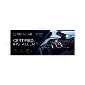 Feynlab® Certified Installer Wall Banner