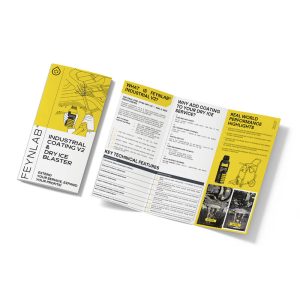 Feynlab® Industrial Dry Ice Tri-Fold Sell Sheets (10Pk)